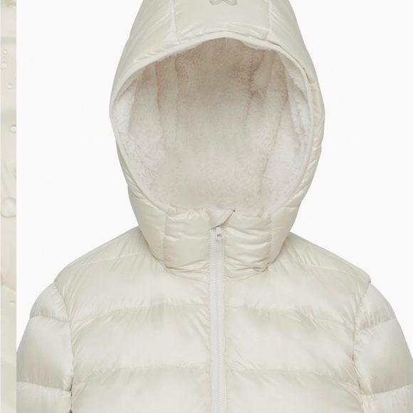 Aritzia TNA The Little Fuzzy Puff in Matte Pearl size XXS - Picture 3 of 8